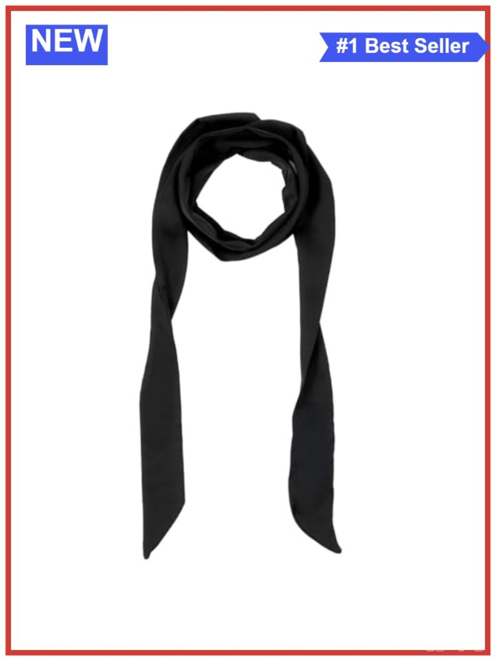 Long Ribbon Chiffon Neck Scarf Dress Belt for Hat Handbag